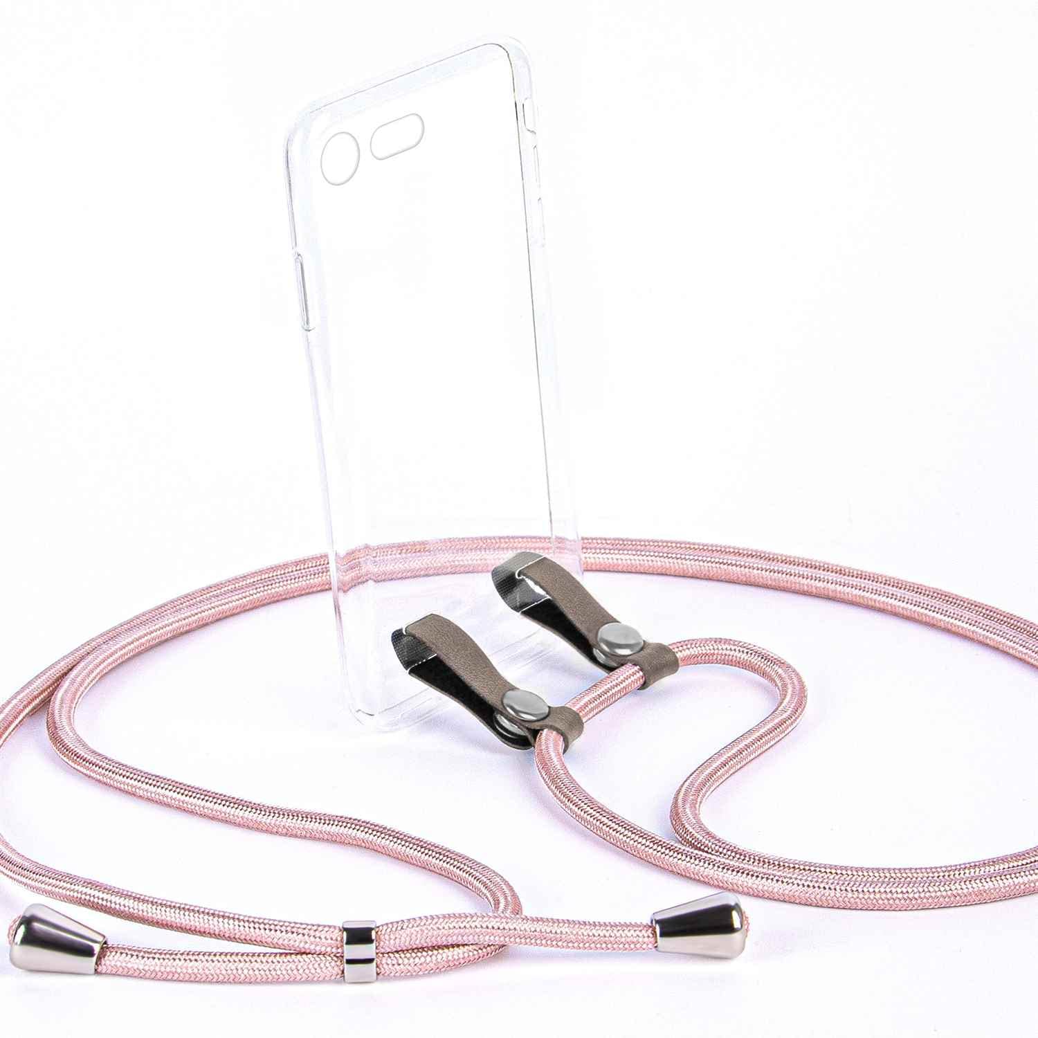 Moex Collana Porta Cellulare Per Sony Xperia XZ Premium: Custodia In Silicone Con Cinturino Regolabile Turchese, A Tracolla O Al Collo - 2