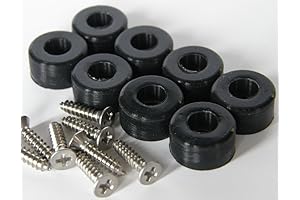 Cutting Board Rubber Feet - Small (1/2") for Enhanced Stability