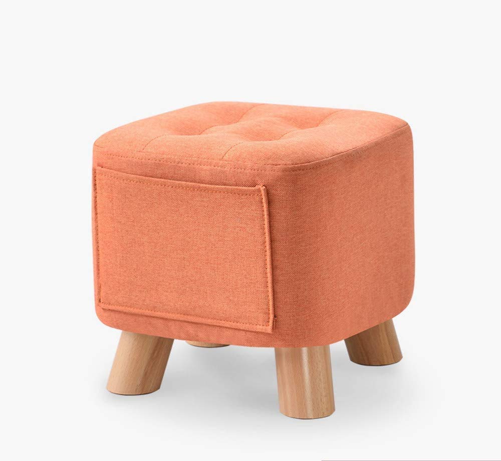 Tabouret déhoussable pour éviter les taches : l'assise en bois idéale