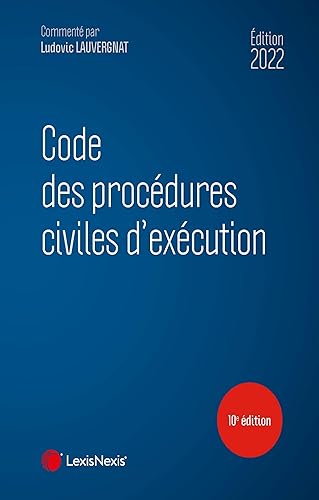 Code des procédures civiles d'exécution 2022