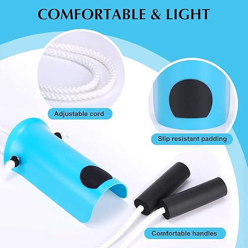 Miniatura 4 de CAidRE Kit de ayuda para calcetines, fácil de poner y quitar, extractores de calcetines con asas de espuma, 35 pulgadas, ajustable, extendido, mango