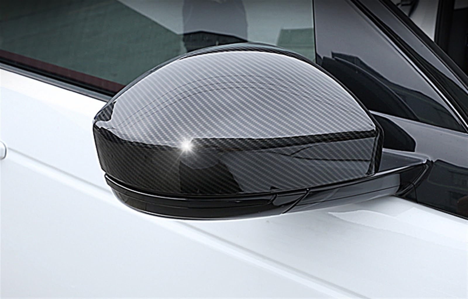 Calotta Specchio Auto Specchio Laterale Custodia Per Jaguar Per F-Pace Per E -Pace X761 2016 2017 2018 2019 2020 2021 Auto Specchietto Retrovisore Tappi Copertura Trim Tappi Specchietto Retrovisore (C