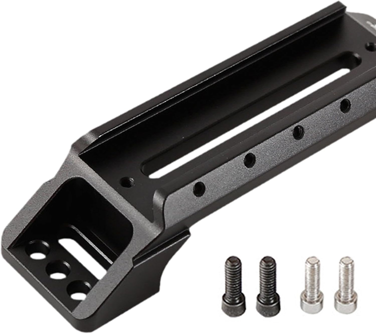 Astronomical Telescope Handle Bar Equatorial Mount Accessory Narrow Track Guide Sturdy Mount Bracket, Black