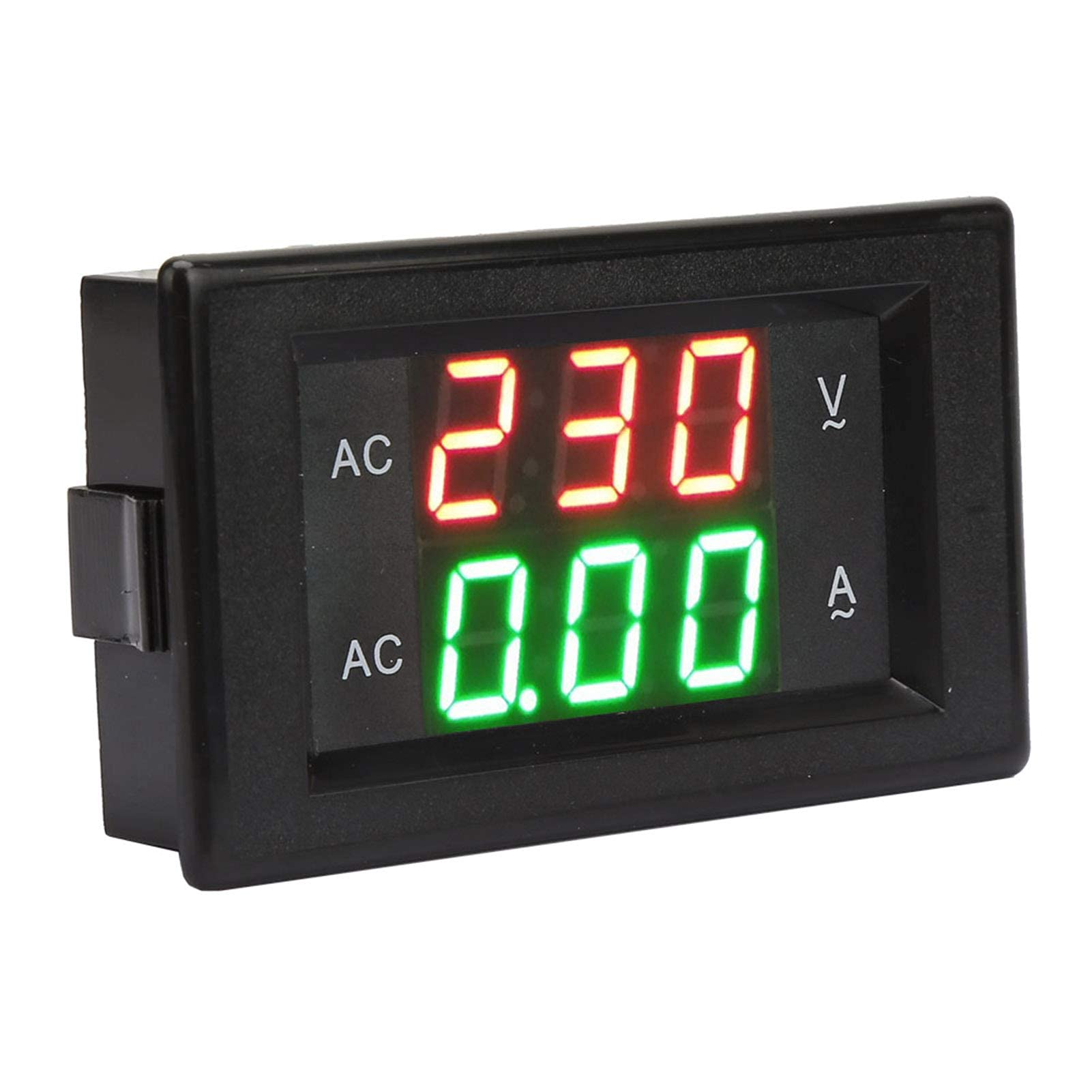 Voltmeter Amperemeter Modul, Digitales Voltmeter Amperemeter, 0-50A Strommessgerät LED Anzeige AC Ampere Meter, Digitalanzeige Spannungs Strom Messgerät mit Transformator AC130-500V