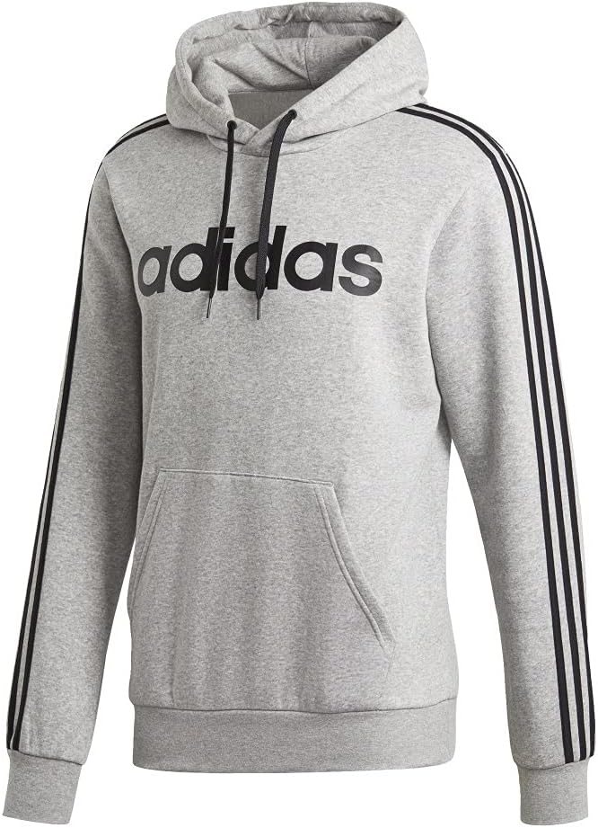 adidas Men's Essentials 3-Stripes Pullover Hoodie