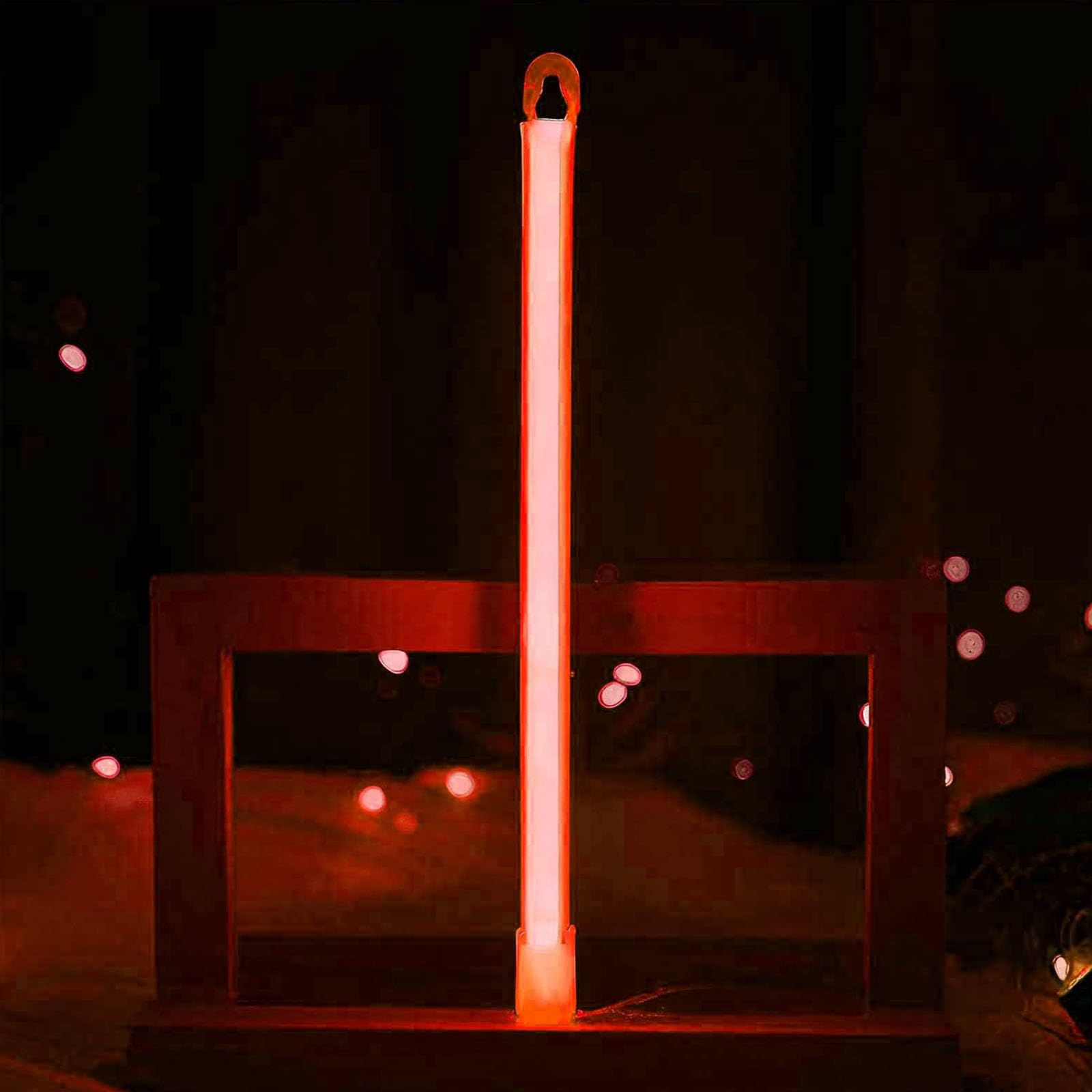 Vintage Red Neon Light Numbers - USB Rechargeable & Battery Powered LED Sign for Wedding Party Photo Booth Backdrop（No.1） — image 1