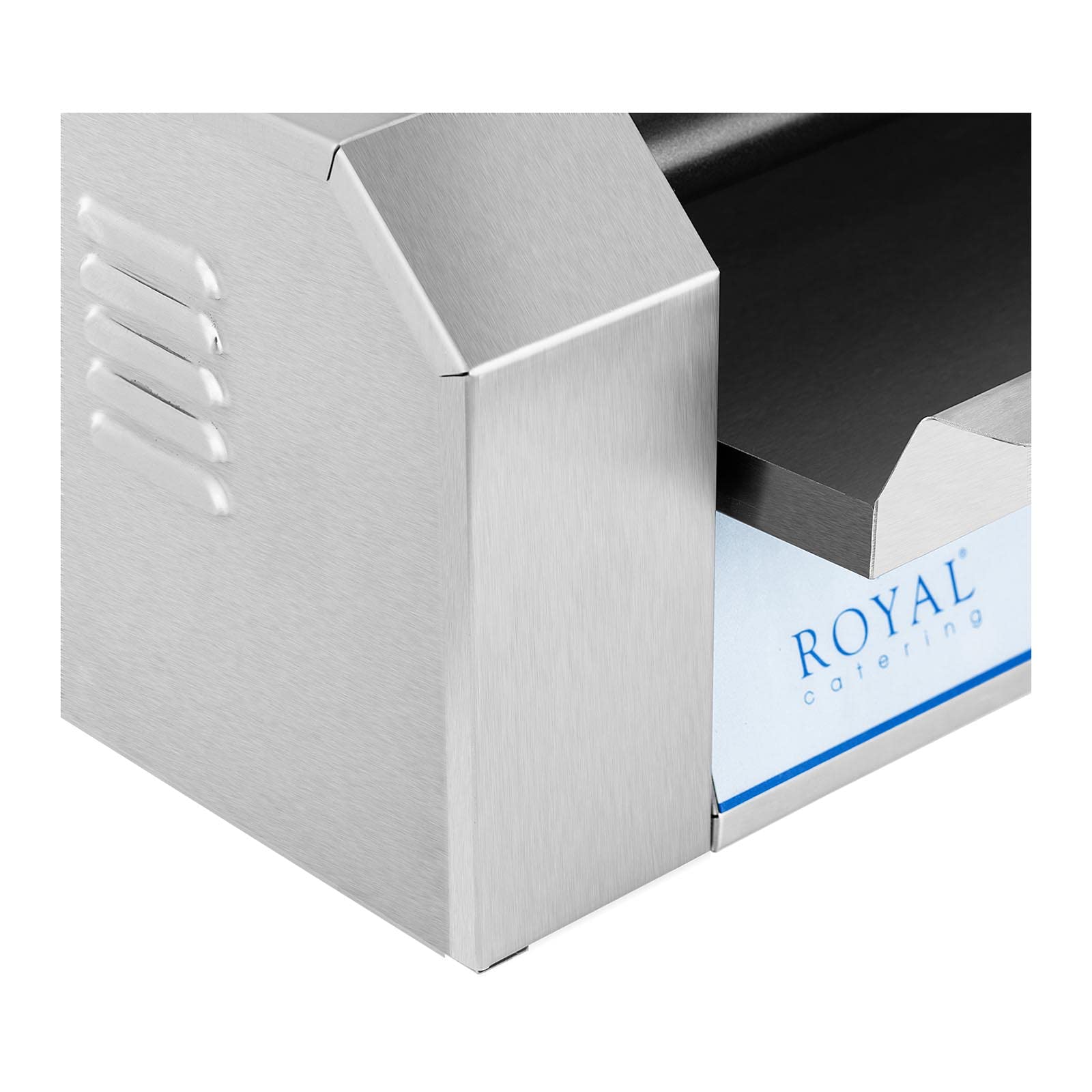 Royal Catering - RCHG-5T - Griglia a 7 rulli per wurstel - 1400 watt