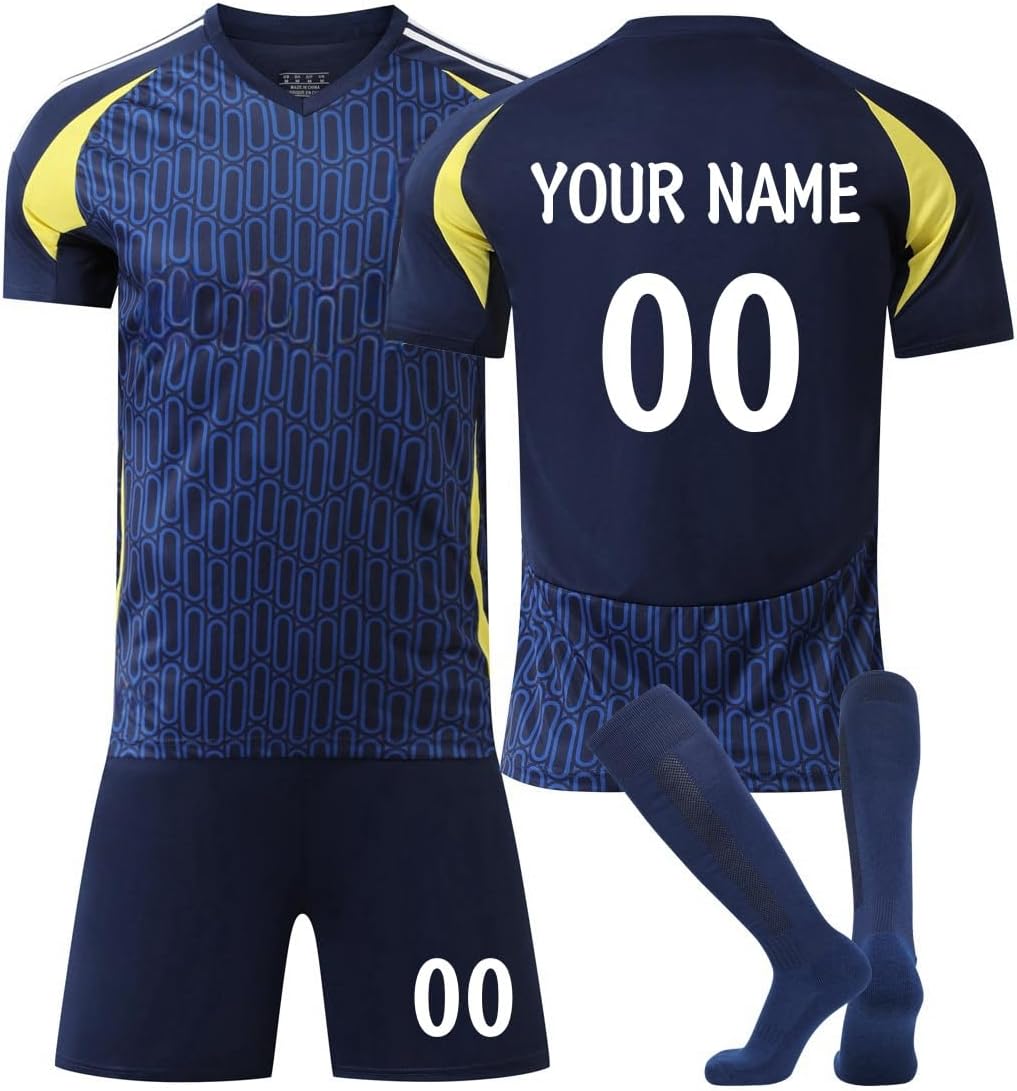 Maillot De Foot Garçon Maillot Foot Enfant Personnalisé 2024/25