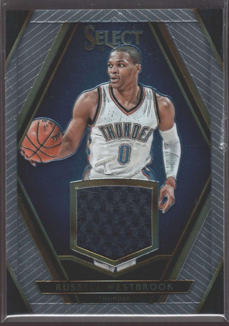 Amazon.com: Russell Westbrook 2015-16 Panini Select Swatches #23 Mint Jersey /149 Basketball 
