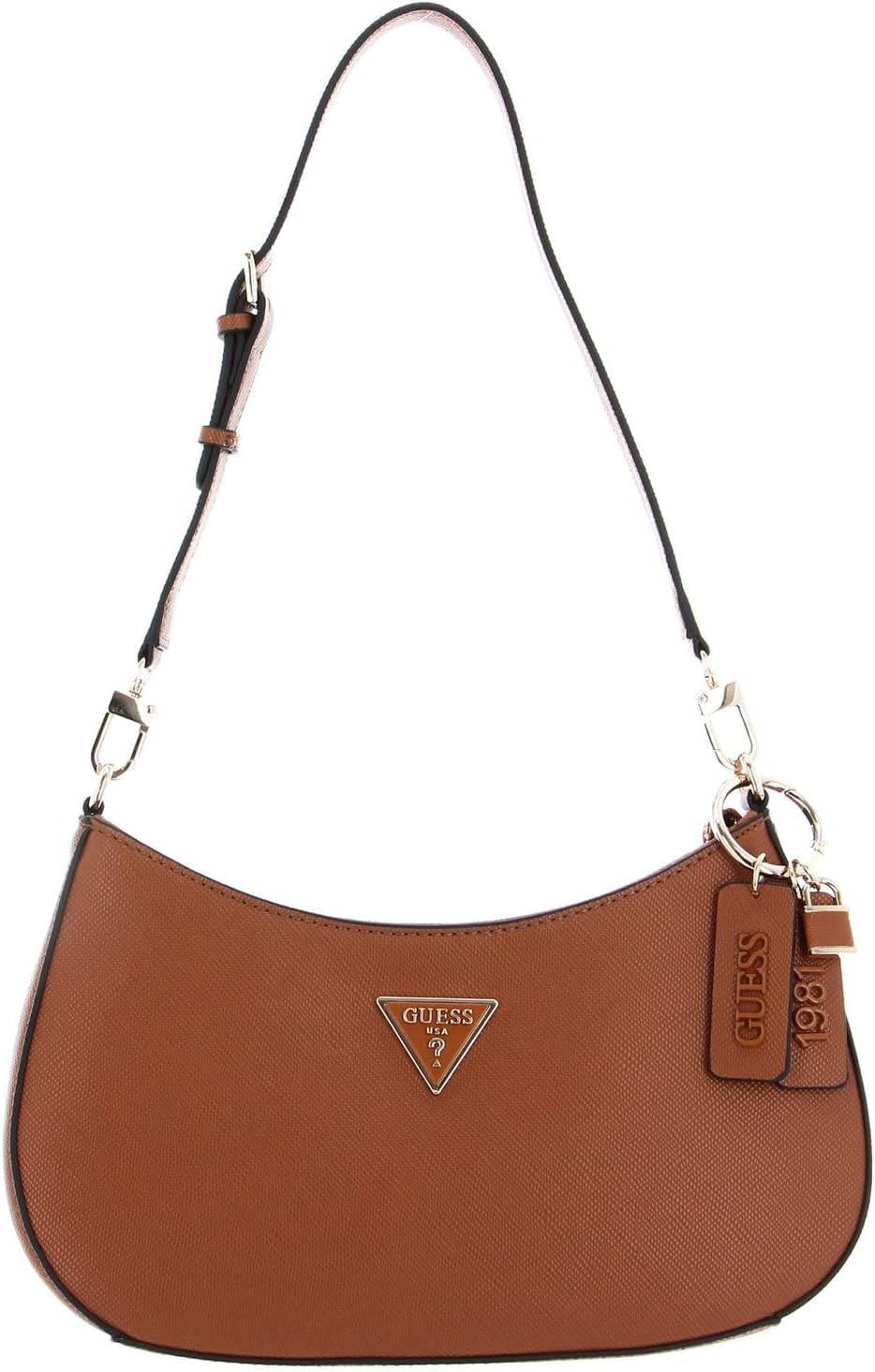GUESS Womens Noelle Top Zip Shoulder Bag