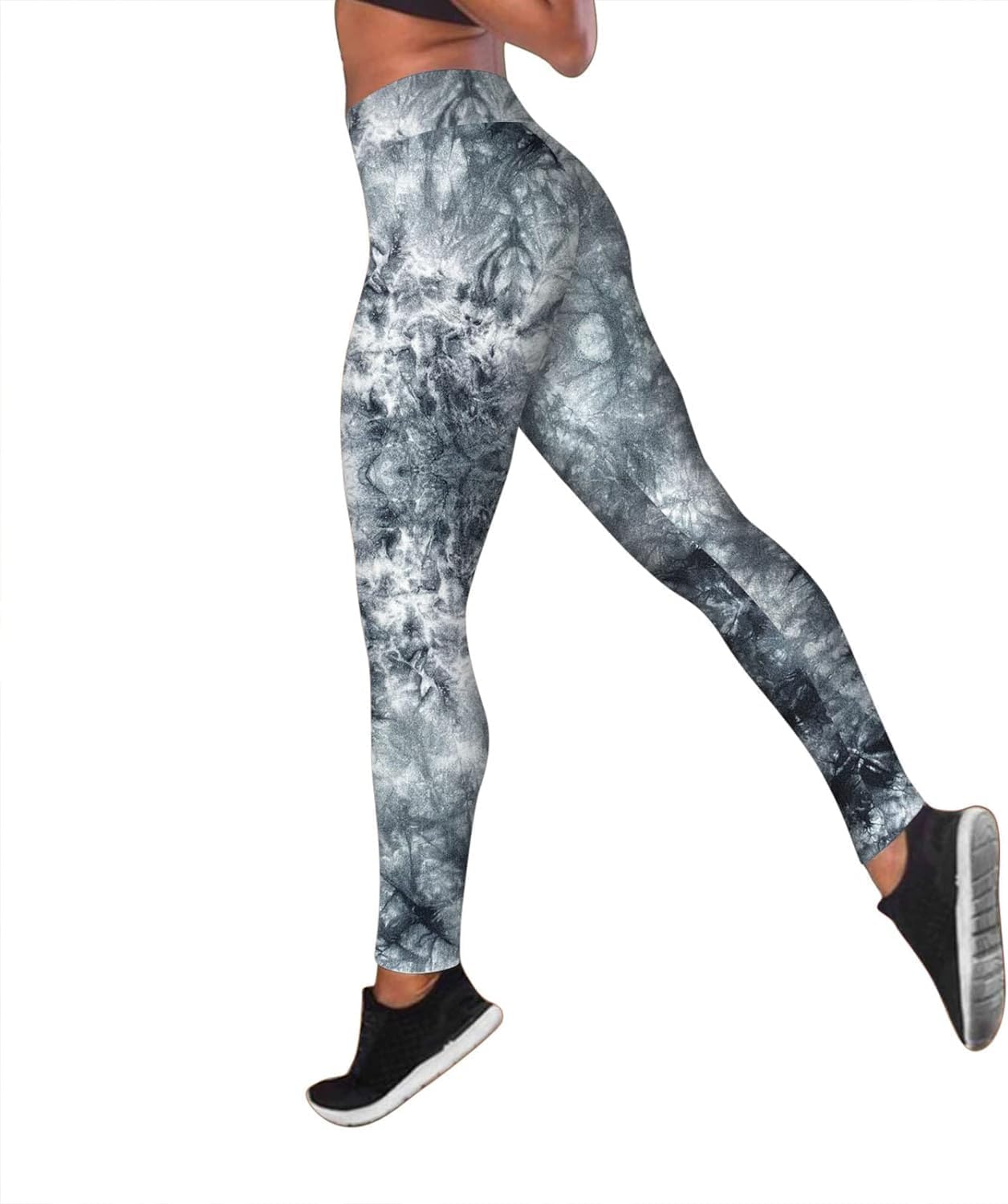 Amaonz Womens High Waisted Compression Pants Tummy Control Trinity Buttery Soft Yoga Pants Full-Length Tight