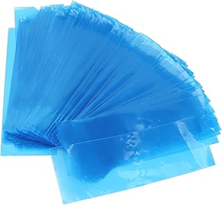200pcs Disposable Tattoo Pen Bags, Tattoo Machine Covers, Blue Tattoo Machine Covers Filter Tattoo Pen Covers, Plastic Tattoo Machine Sleeves Tattoo Supplies for Tattoo Artist