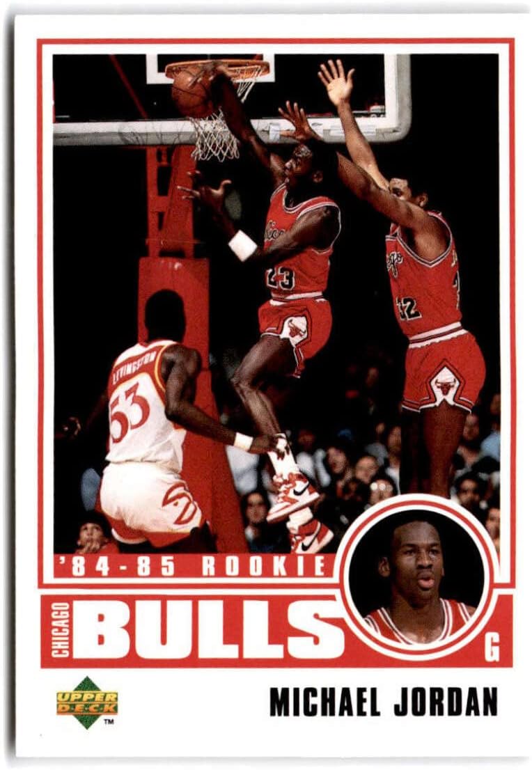 1998-99 Upper Deck Michael Jordan Career Collection #1 Michael Jordan Chicago Bulls NBA Basketball Trading Card