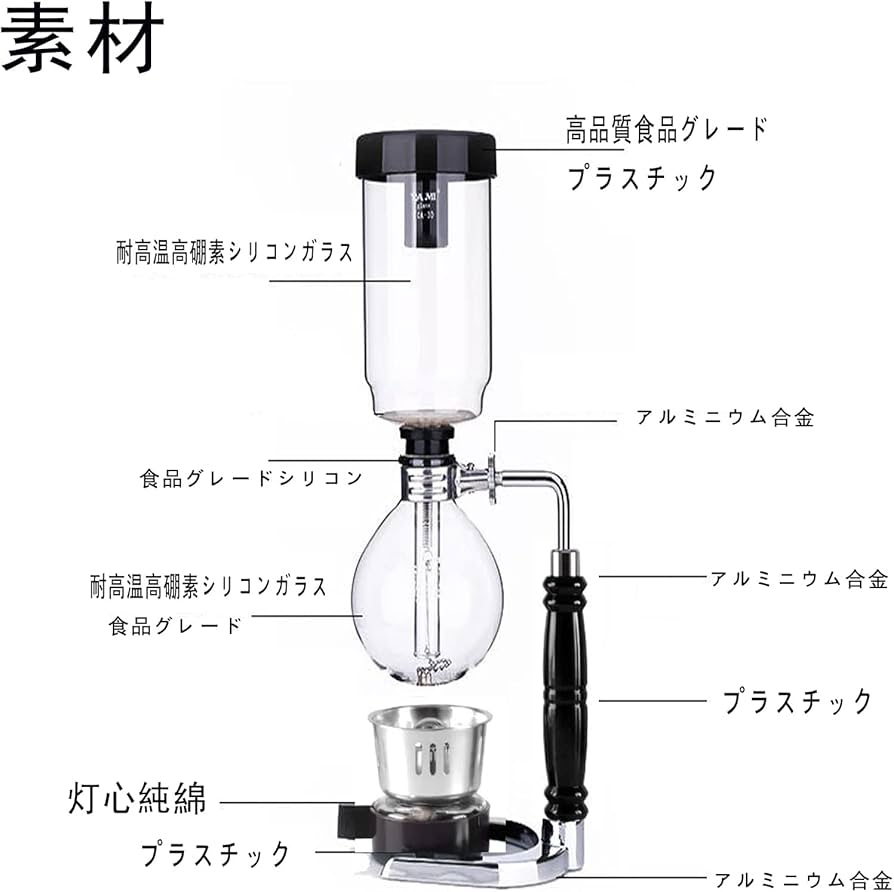 TOSHIBA 東芝 パーコレーター PL-350 3〜6人用 電熱器 サイホン