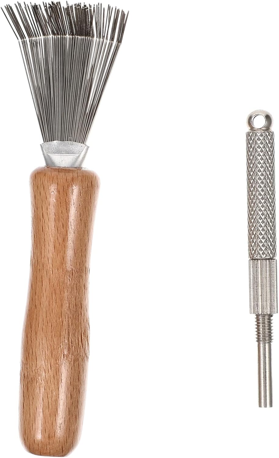 STOBOK 1 Set Jianshan Floral Arrangement T Tool Frog Rake Floral Frogs Cleaner Pin Straightening Tool Ikebana Cleaning Rake Frogs Cleaner Japan Needle Wood