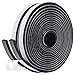 Produktbild fowong Schaumstoff Selbstklebend Klebeband 12mm(B) x6mm(D) Türdichtung Dichtband Klimaanlage Kollision Siegel Schalldämmung Kompriband Gesamtlänge 8m (2 Rollen je 4m lang) Schwarz