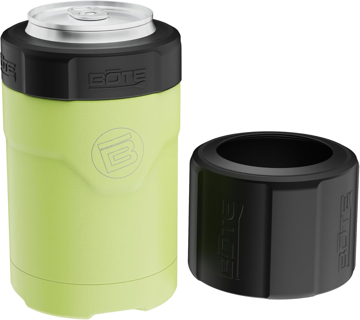 BOTE MagnePod Drinkware MAGNEChill Can Cooler Shorty Size Adaptable Switch Ring Keeps Beer Soda Cold Can Insulated Attach Magnetically to Compatible SUPs Kayaks Floats 12 oz Multiple Colors