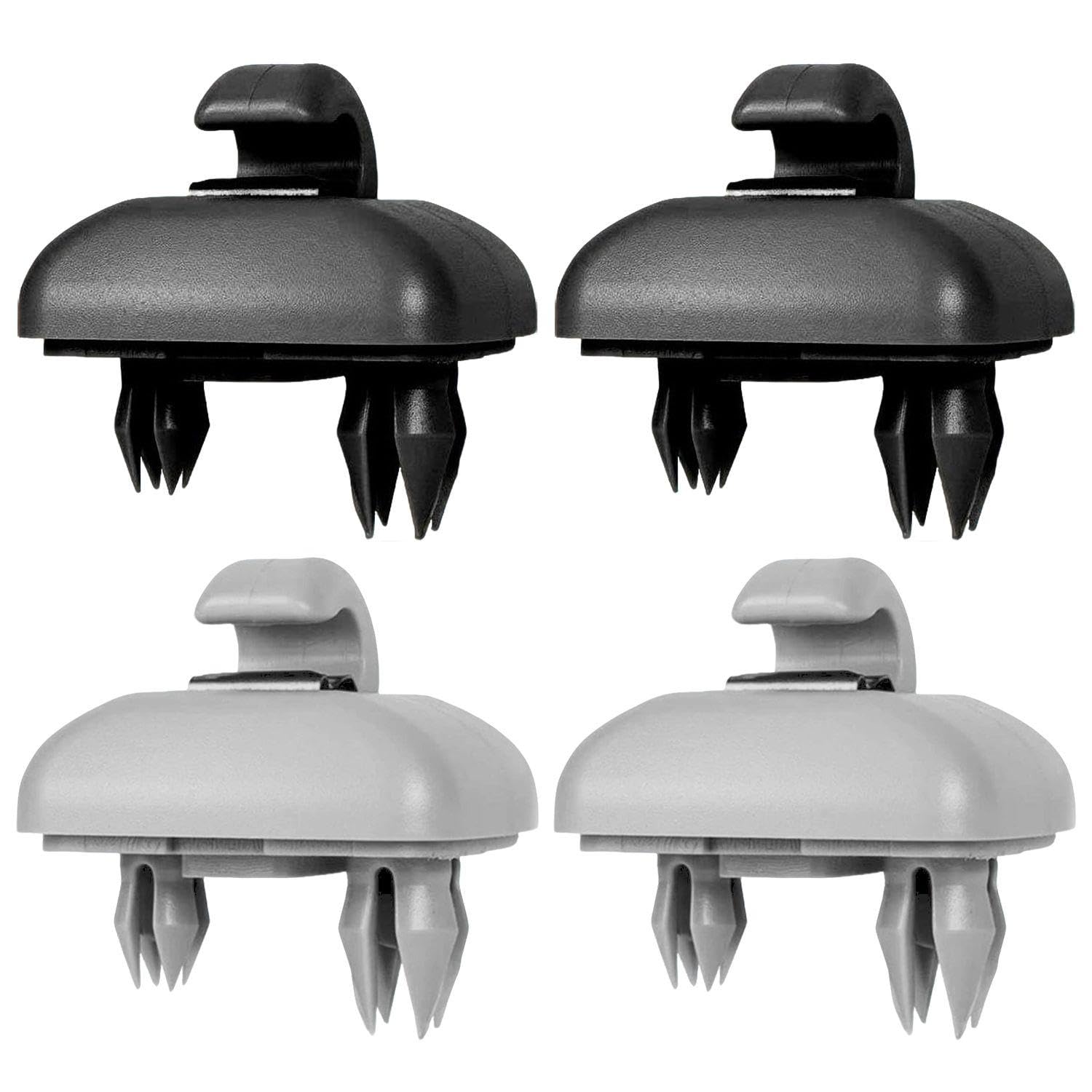 RNFKSU 4 Pieces Of Car Sun Visor Clip, Universal Fixing Bracket, Car Sun Visor Accessories, Clip Hook Design.