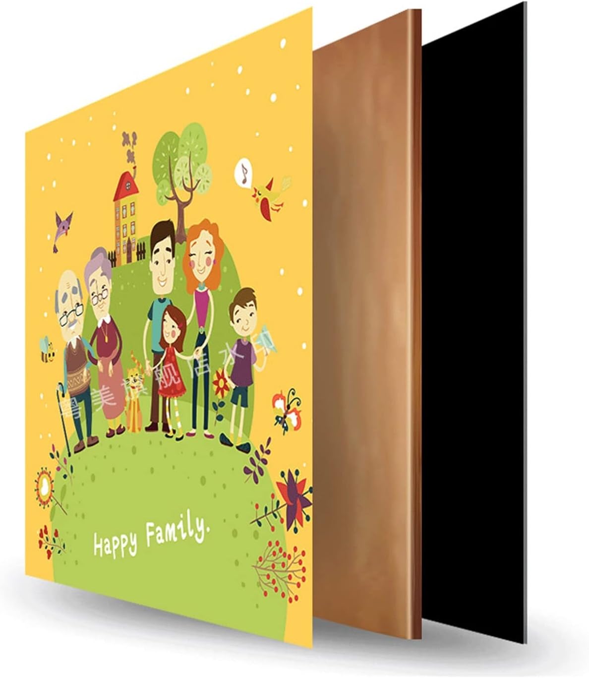 フォトアルバム、スクラップブック、 インタースティシャルフォトアルバム 1000枚の写真 8インチ マルチカラー(15)