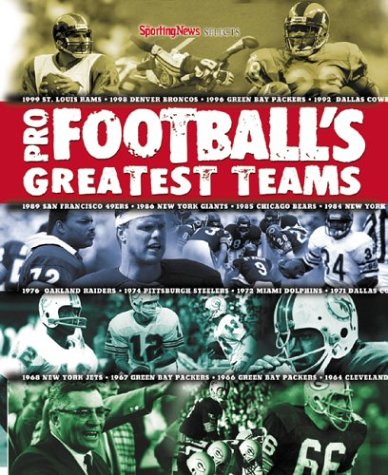 Sporting News Selects Pro Football's Greatest Teams