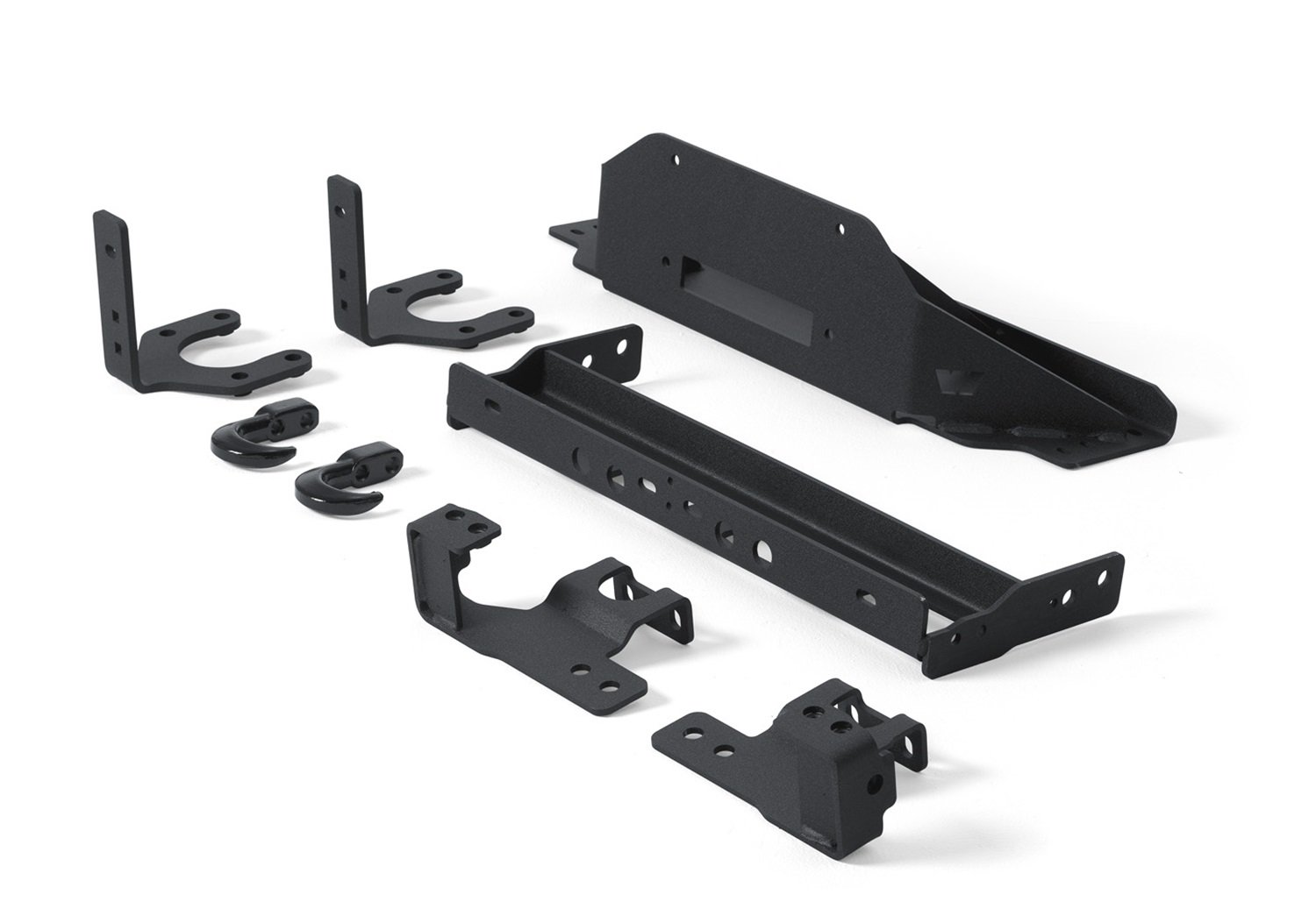 WARN 74249 Fixed Winch Mount for M8274-50 Winches, Fits: Jeep Wrangler (2007-2011)