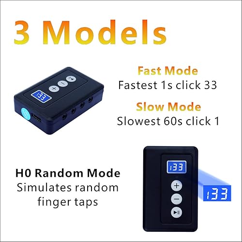 Miniatura 4 de Pantalla Auto Clicker para iPhone iPad 1* Cabeza de clic+1* Adhesivo Nano-adhesivo+1* Clip de pantalla (ARB3727A-P-NUEVO) (tipo 5-ARB3727A1-PlugIN)