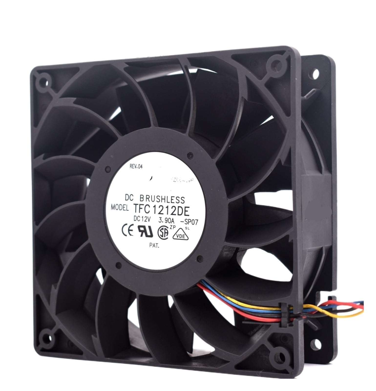 ANERTQUIH TFC1212DE 120mm DC 12V 5200RPM 252CFM Cooling Fan