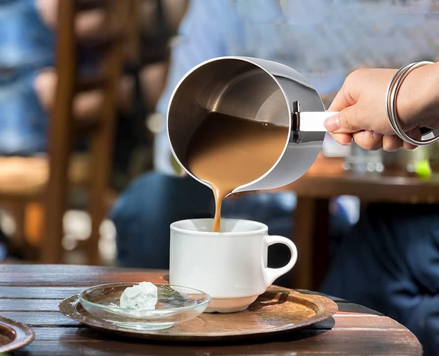 ステンレス製ソースパン、IH対応、400ml、目盛付き、アンティークゴールド色、 楽天市場】片手鍋 16cm IH対応 VISIONS GOLD Coating ソースパン