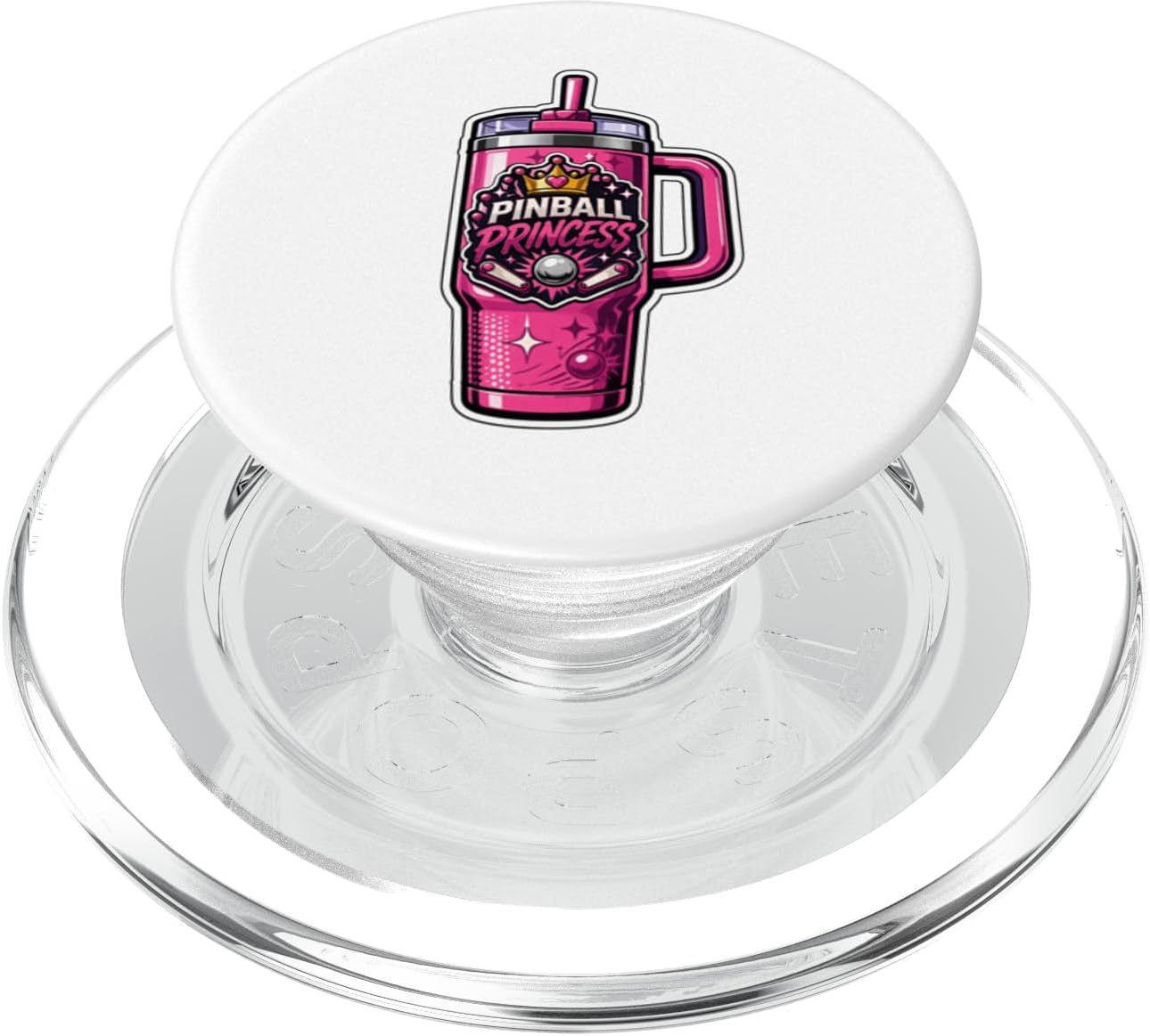 Pinball Princess Machines Funny Arcade Game Lover Games PopSockets PopWallet for MagSafe