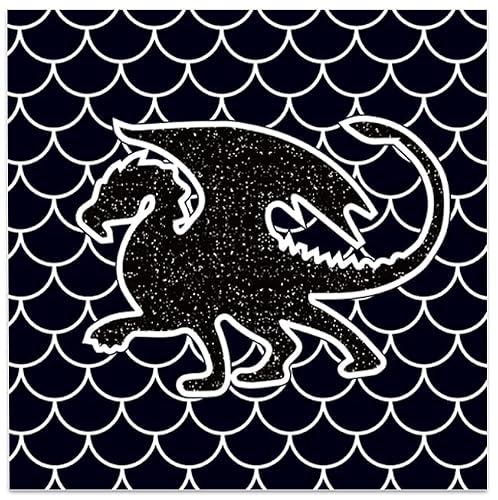 Cc Home Dragon Party Themed Party Supplies Pack Black Dragon Party Decorations Party Pack- Serves 16 - Includes Dragon Party Plates Cups Napkins #TOP5