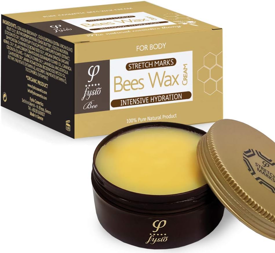 Stretch Marks and Scars Cream with Beeswax, Olive Oil And Essential