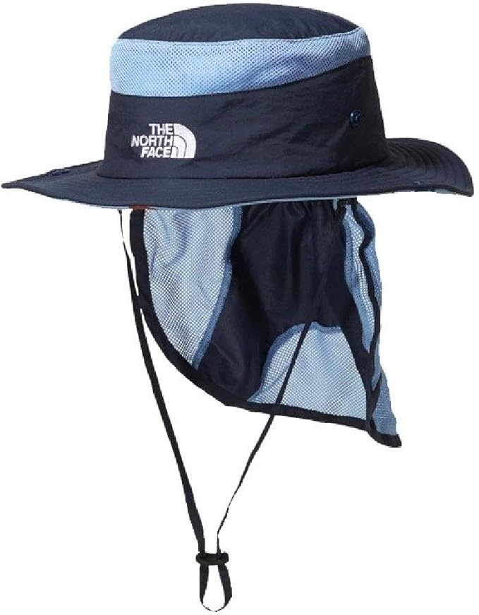 Amazon 帽子 たれ付 キッズ 男の子 女の子 子ども ノースフェイス The North Face ノベルティーサンシールドハット 子供用 ぼうし 日焼け防止 熱中症 Nnj008 Klサイズ 54 56cm Nh ネイビー ホールド 帽子 通販