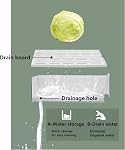 Diskary Fridge Organizers, Stackable Kitchen Organizers and Storage, Fridge Organizers and Storage, Reusable Food Containersin Home Kitchen, Barbecue Shop, Restaurant, BPA-Free