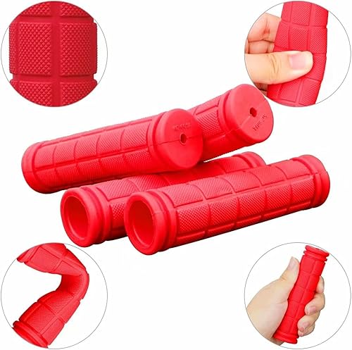 Miniatura 3 de 4 empuñaduras de mango de bicicleta, empuñaduras de goma antideslizantes para manillar de bicicleta, empuñaduras de repuesto especializadas para