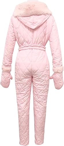 Miniatura 2 de Trajes de esquí de una pieza para mujer impermeables resistentes al viento para snowboard trajes de nieve extraíbles abrigo de abrigo para exteriores