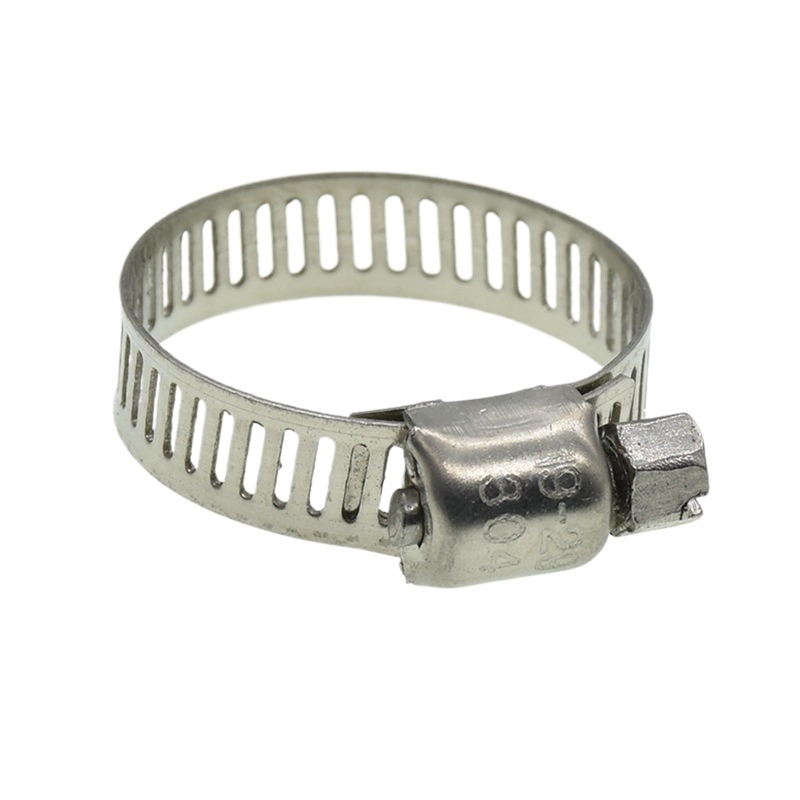 2PCS 304 Stainless Steel Hose Clamps Worm Drive Hose Clamps - Fuel Pipe Tube Clips Water(Dia.72-95mm)