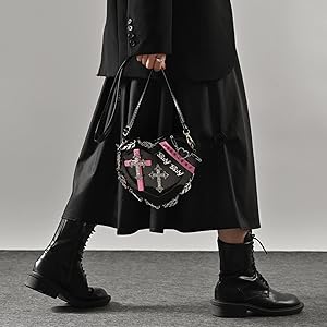 J*0様 Gothic Lolita handbag black Bostonb J*0様 Gothic Lolita handbag black Bostonb Gothic Lolita Bag