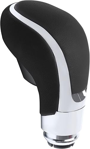 Pomo de palanca de cambios compatible con Buick Verano 2012-2017 de repuesto para palanca de cambios de automóvil, color negro