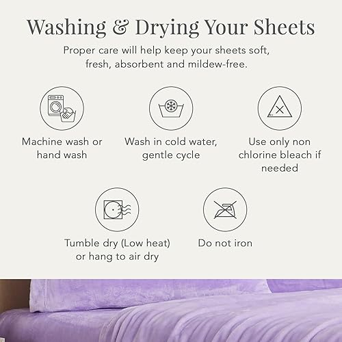 Miniatura 7 de NY Loft - Juego de sábanas ultra suaves de microforro polar con bolsillos extra profundos, juego de sábanas de terciopelo extra suave, súper