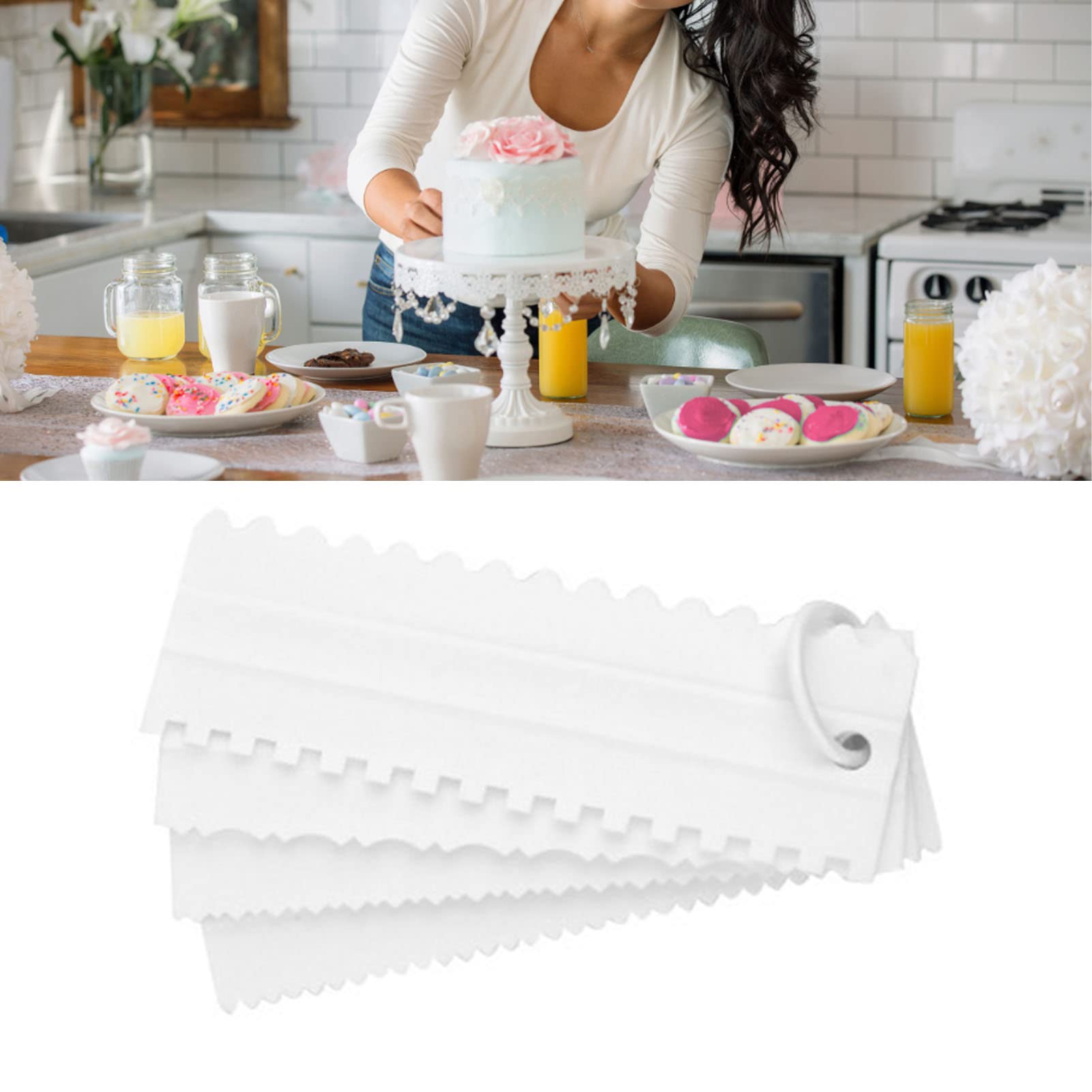 Tappetino In Silicone Per Fondente A Forma Di Pizzo | Stampi Farfalle Per Decorare Torte E Cioccolatini - Foto 10