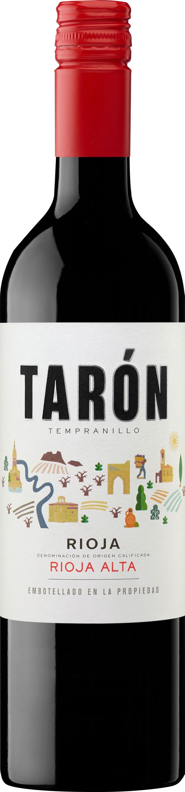 Bodegas Taron Tempranillo Rioja Rotwein trocken (1 x 0.75 l) (Packung mit 6)
