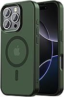 Vista 69 de Funda Magnética para iPhone Air Compatible con MagSafe Resistente a Caídas de 16 Pies Cubierta Trasera con Sensación de Piel Mate a Prueba de Golpes