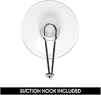 Vista 3 de iDesign - Gancho de pared para ducha, color negro y cromado