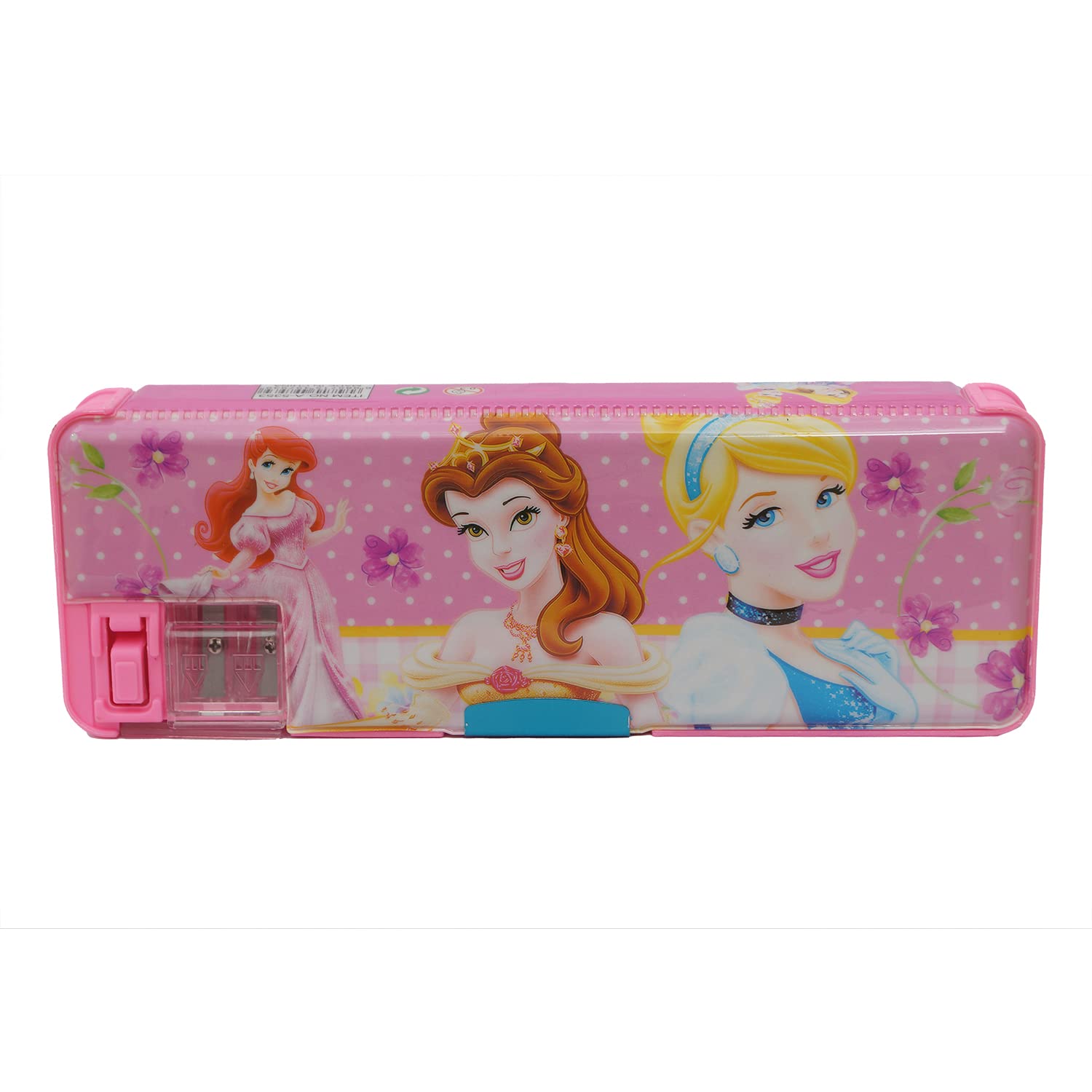 MINtile Plastic Multifunctional Magnetic Pencil Box (Assorted Design),Cartoon Print Unicorn Or Barbie Pencil Case With In-Build Dual Sharpener,Dual Side Case Ideal For Kids (Pink/Purple) (B09PVCMB2G) Amazon Price History, Amazon Price Tracker