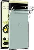 Captor Pixel 6 átlátszó TPU szilikon tok, ultra vékony, rugalmas, sárgulás elleni védelem, ütésálló telefontok 1
