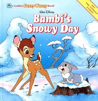 Hardcover Bambi's Snowy Day (Fuzzy Wuzzy) Book