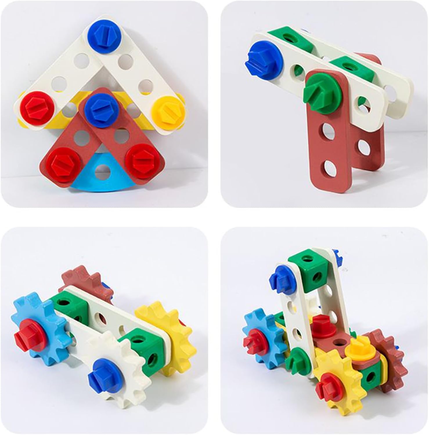 Tools Set for Toddlers,Wooden Workbench Construction Toys - Realistic Building Games for Preschool Children Indoor Outdoor Classroom and Play Room