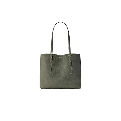 Kate Spade New York Do It All Suede Large Tote Tote Handbags Dark Seaweed, Leather