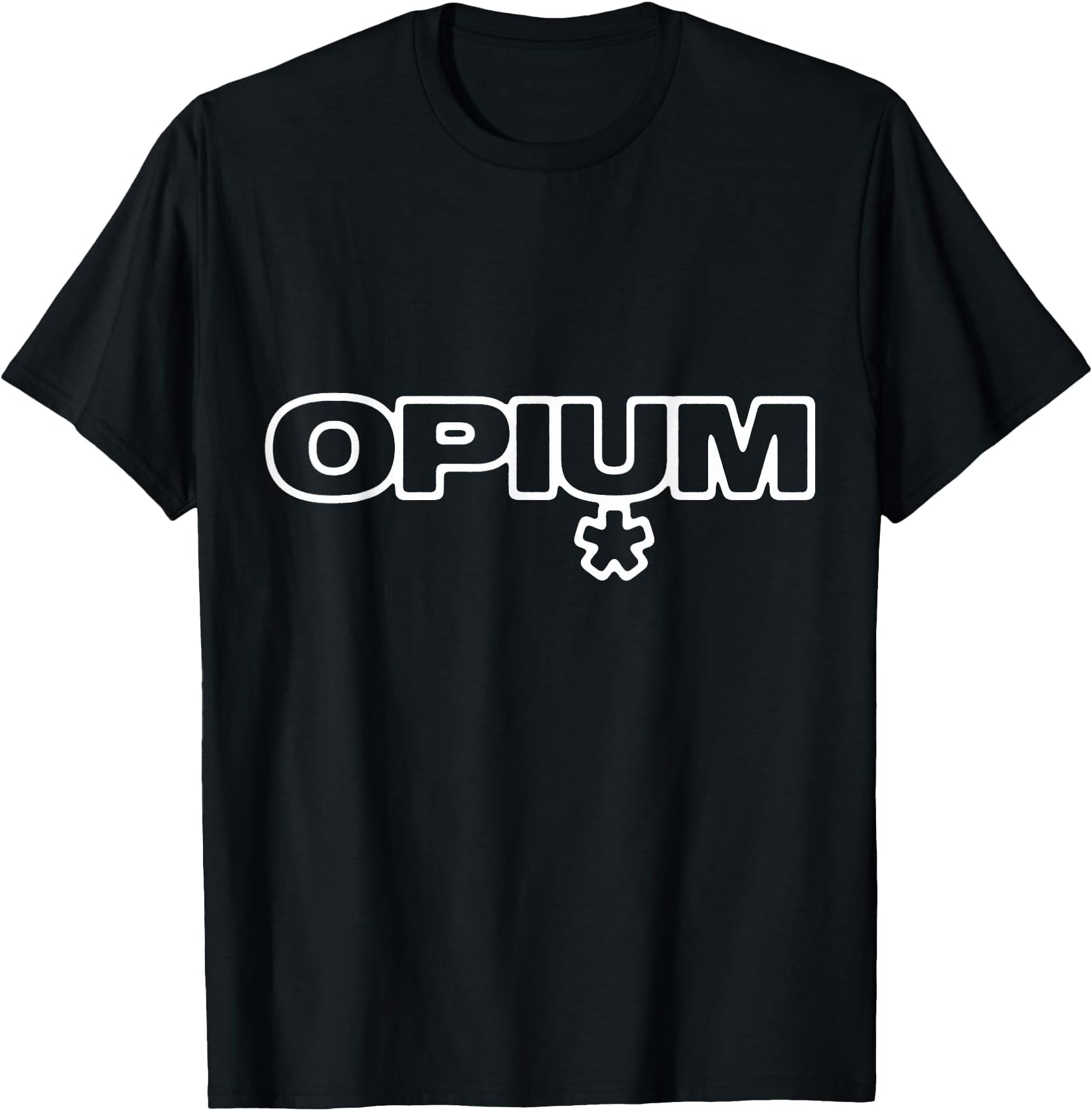 Opium Text Streetwear T-Shirt