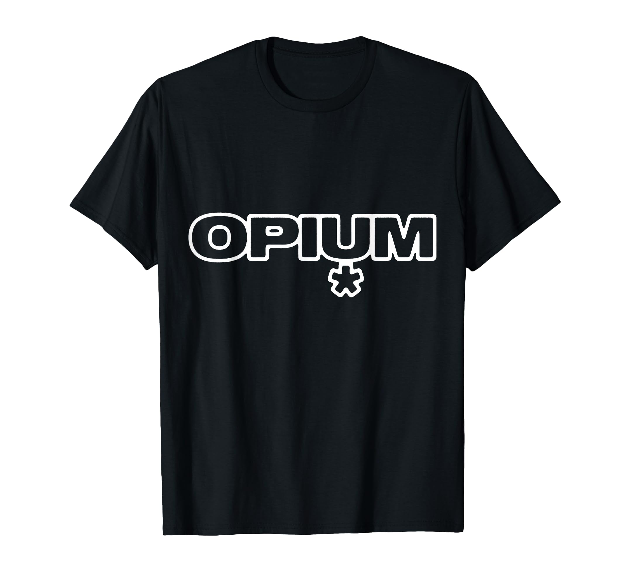 Opium Text Streetwear T-Shirt